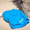  FLUO férfi fürdőnadrág  - strandkorlát kék színű