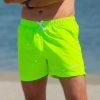  FLUO férfi fürdőnadrág - fluoreszkáló sárga színű