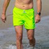  FLUO férfi fürdőnadrág - fluoreszkáló sárga színű